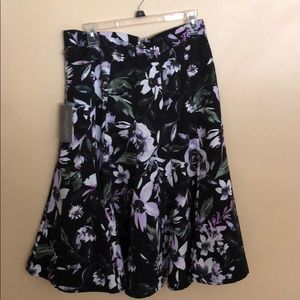 NWT midi A line skirt